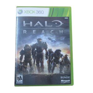 Halo Reach (Microsoft Xbox 360, 2010) Complete with Manual